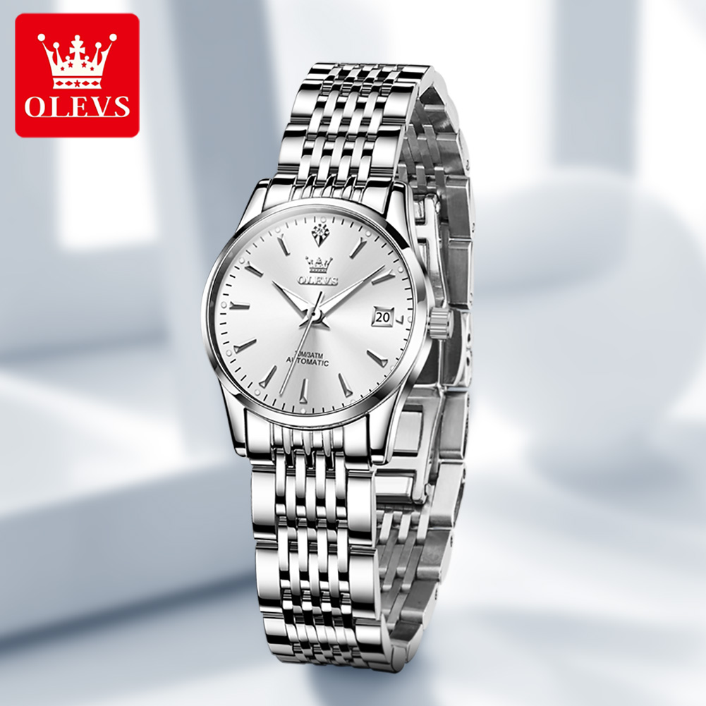 OLEVS 6635 Women's Mechanical  - Watch Winder Compact ulasan dan harga