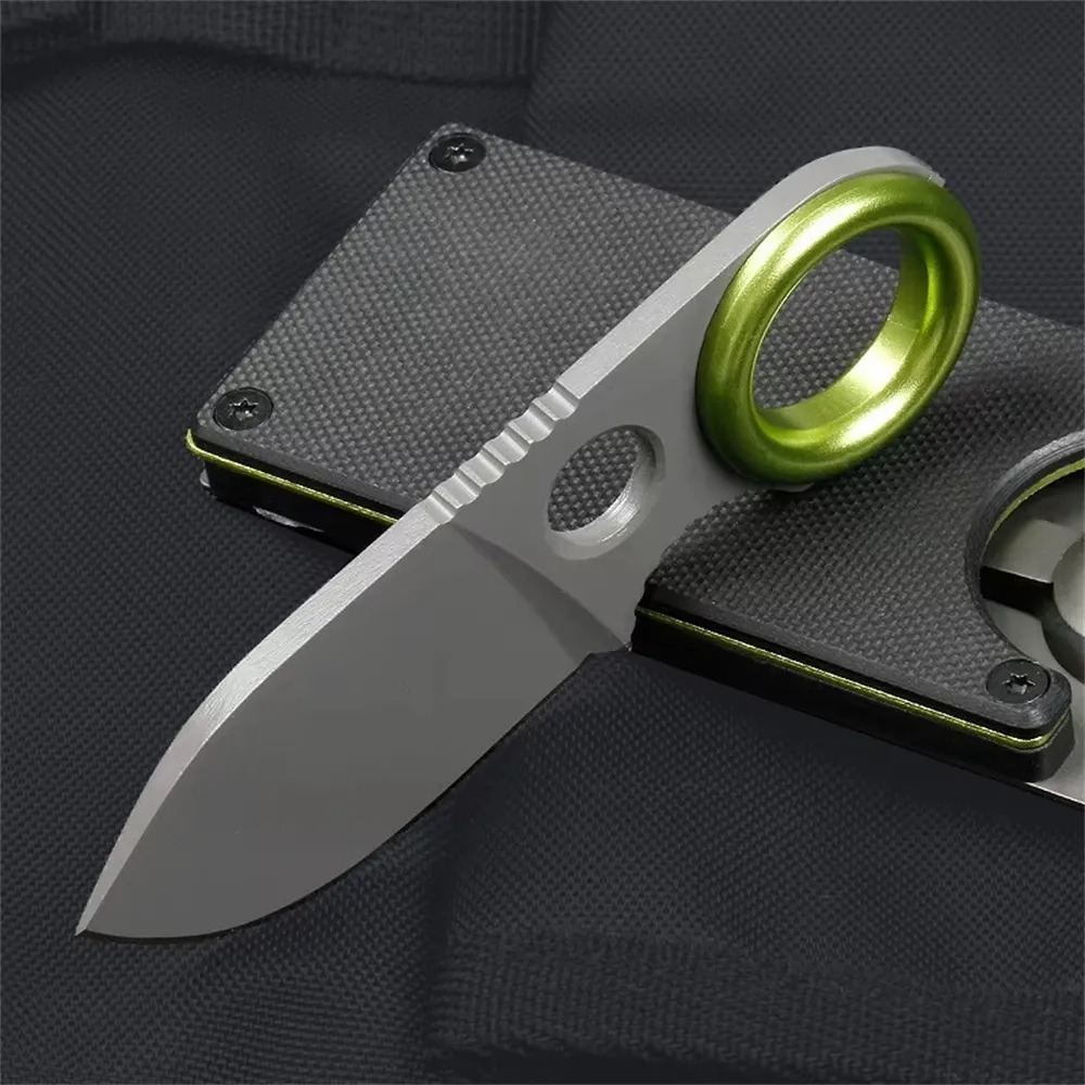 Mini Ring Fixed Blade Knife St - Edc Carry Pocket Knife ulasan dan harga