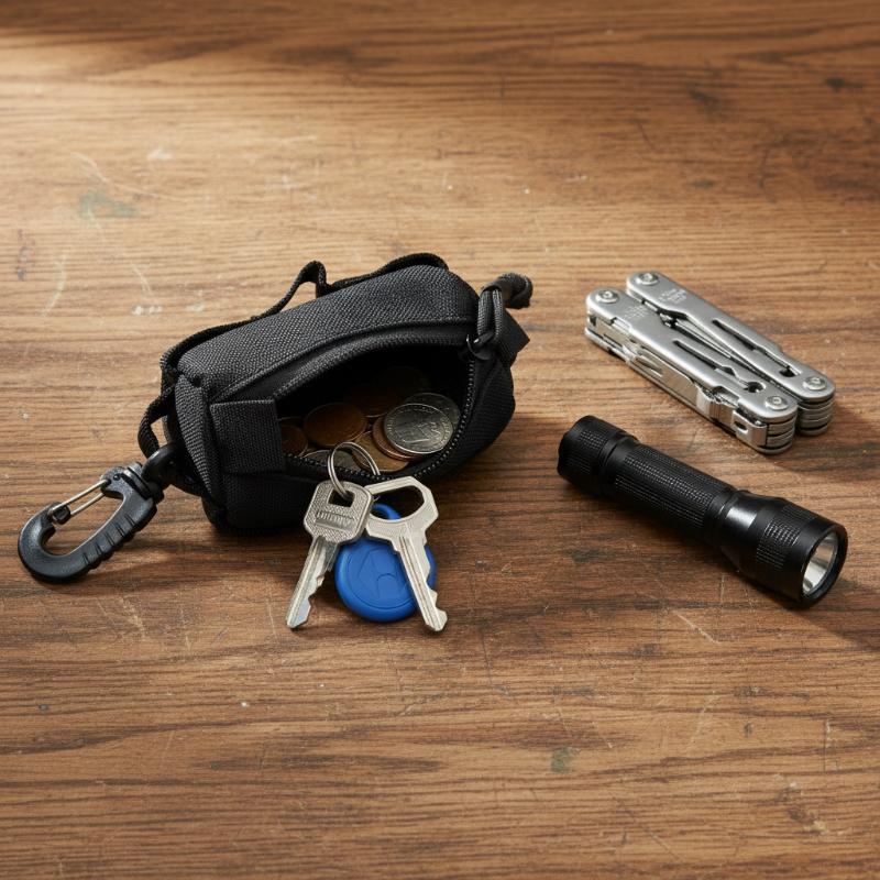 Outdoor EDC Pouch, Zipper Key  - Edc Able Carry ulasan dan harga