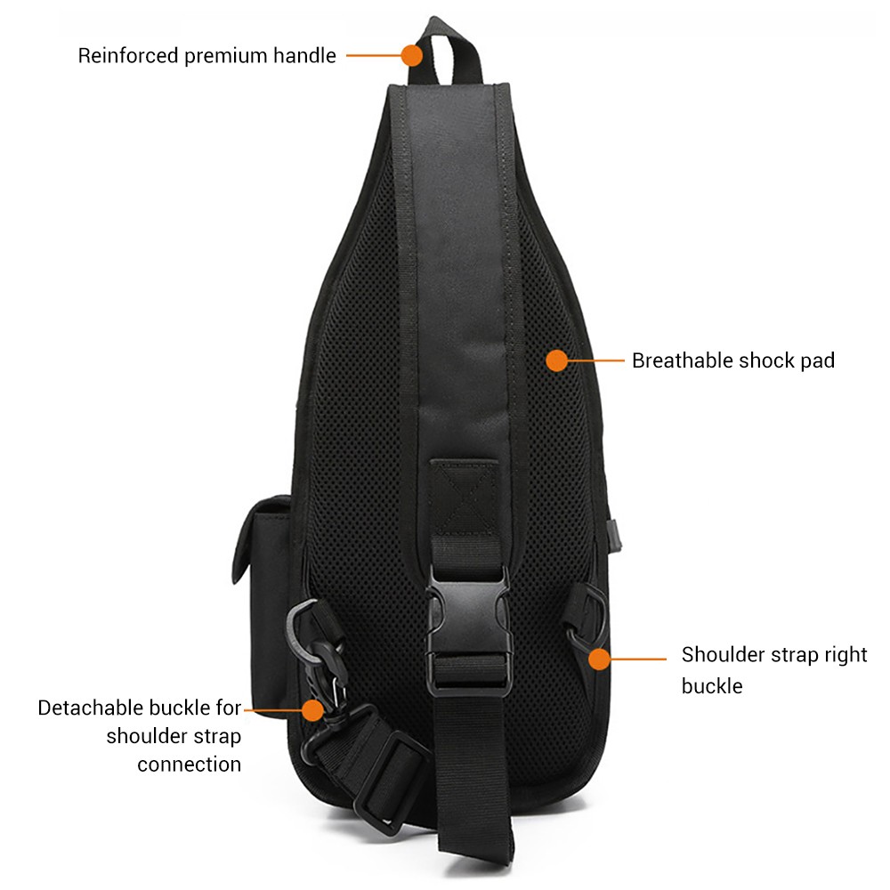 Tactical Pistol Bag Gun Bag Co - Edc Concealed Carry Sling Bag ulasan dan harga