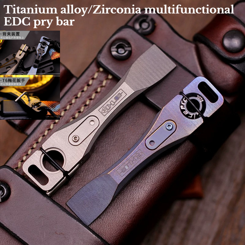 Outdoor Portable Multifunction - Titanium Pry Bar ulasan dan harga