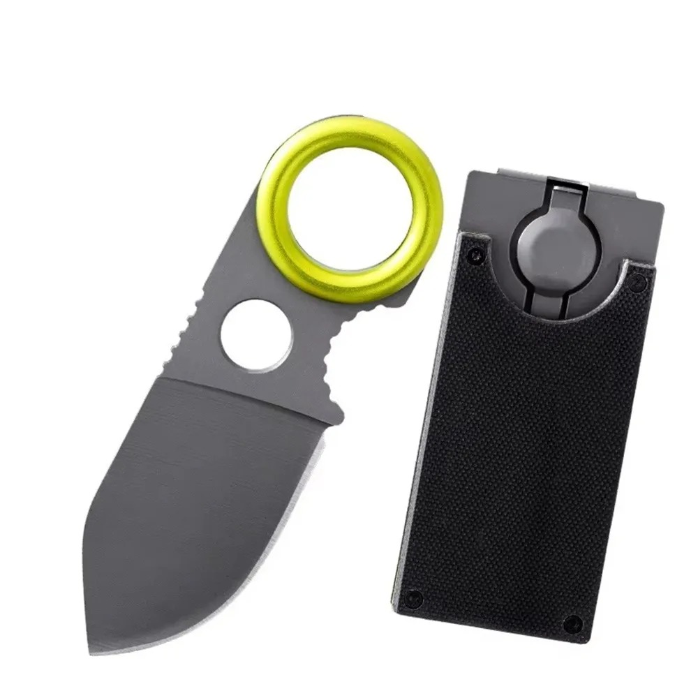 Mini EDC Ring Fixed Blade Knif - Edc Carry Pocket Knife ulasan dan harga