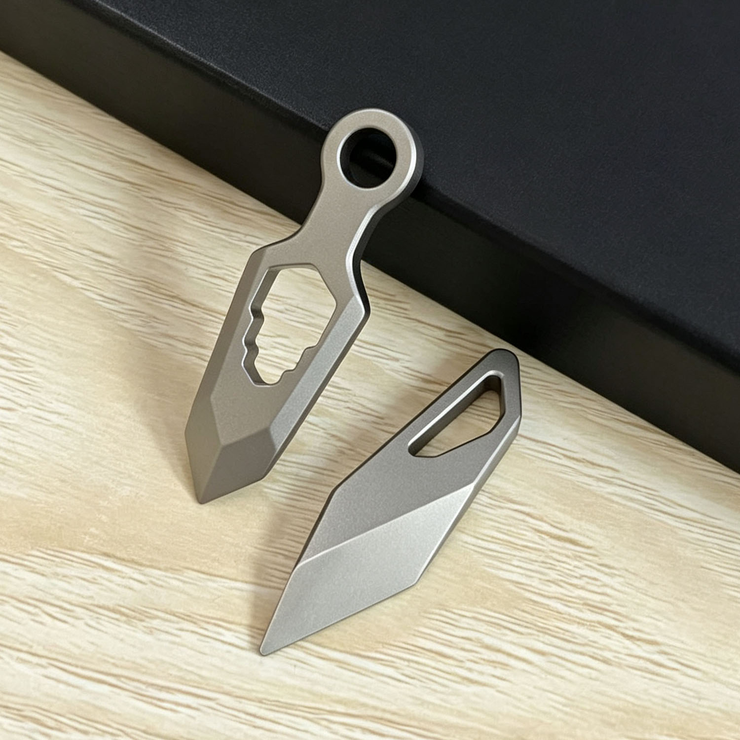 Portable Titanium Alloy 2Pcs E - Edc Daily Carry ulasan dan harga