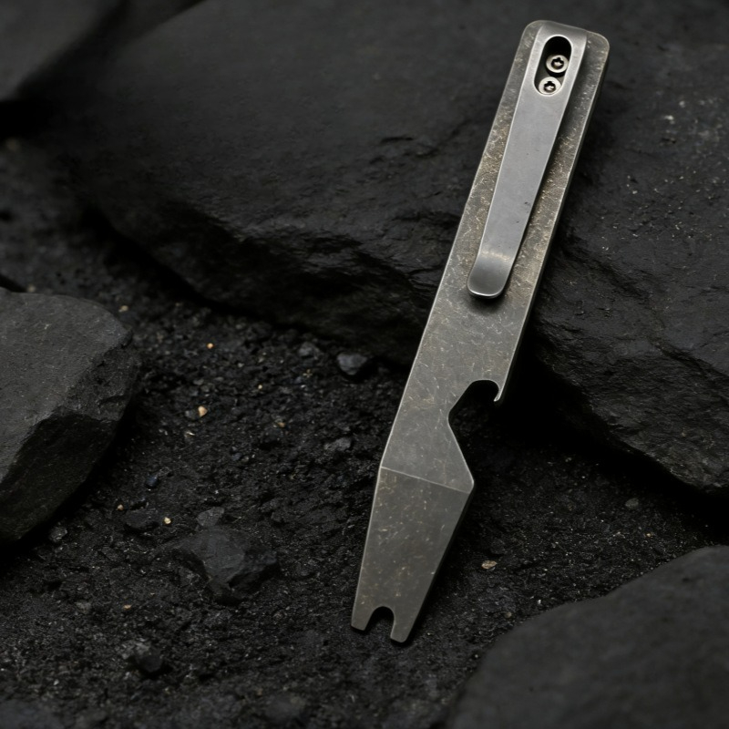 Titanium Pry Bar EDC Multi Too - Titanium Pry Bar ulasan dan harga