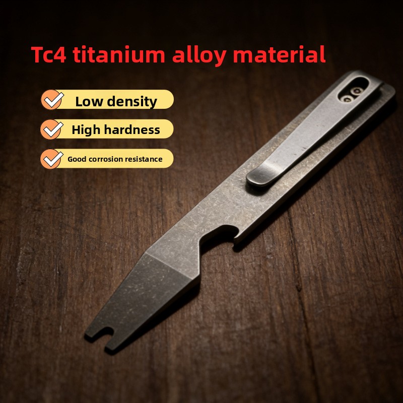 Titanium Pry Bar EDC Multi Too - Titanium Pry Bar ulasan dan harga