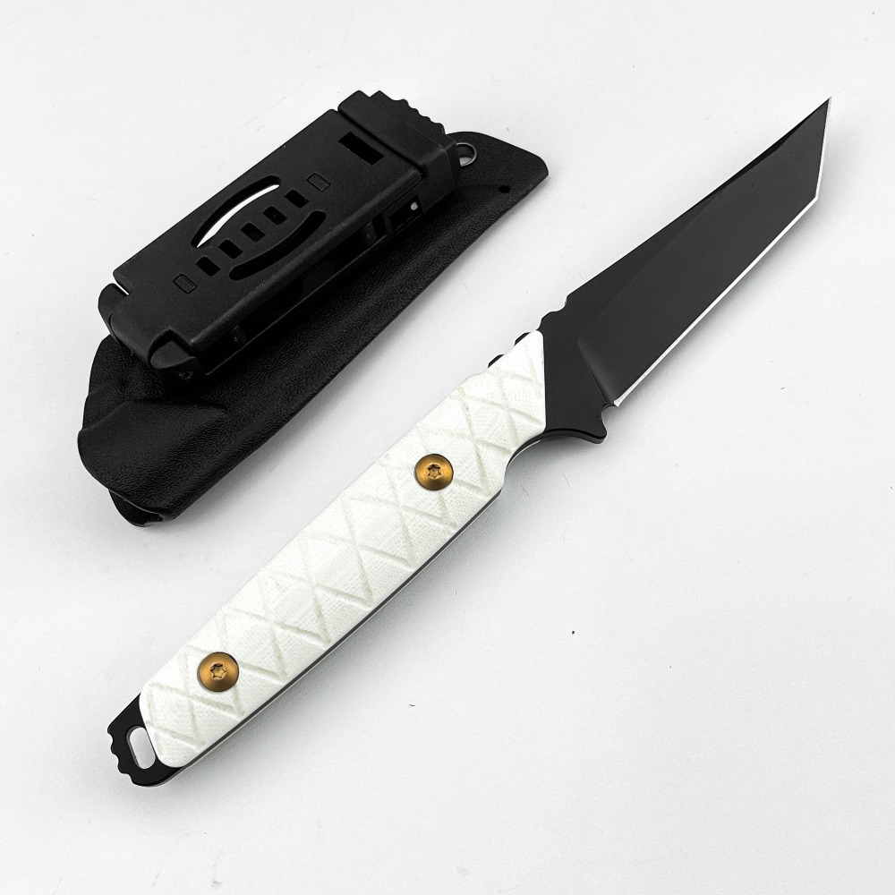 New Fixed Blade Knife White G1 - Edc Daily Carry ulasan dan harga