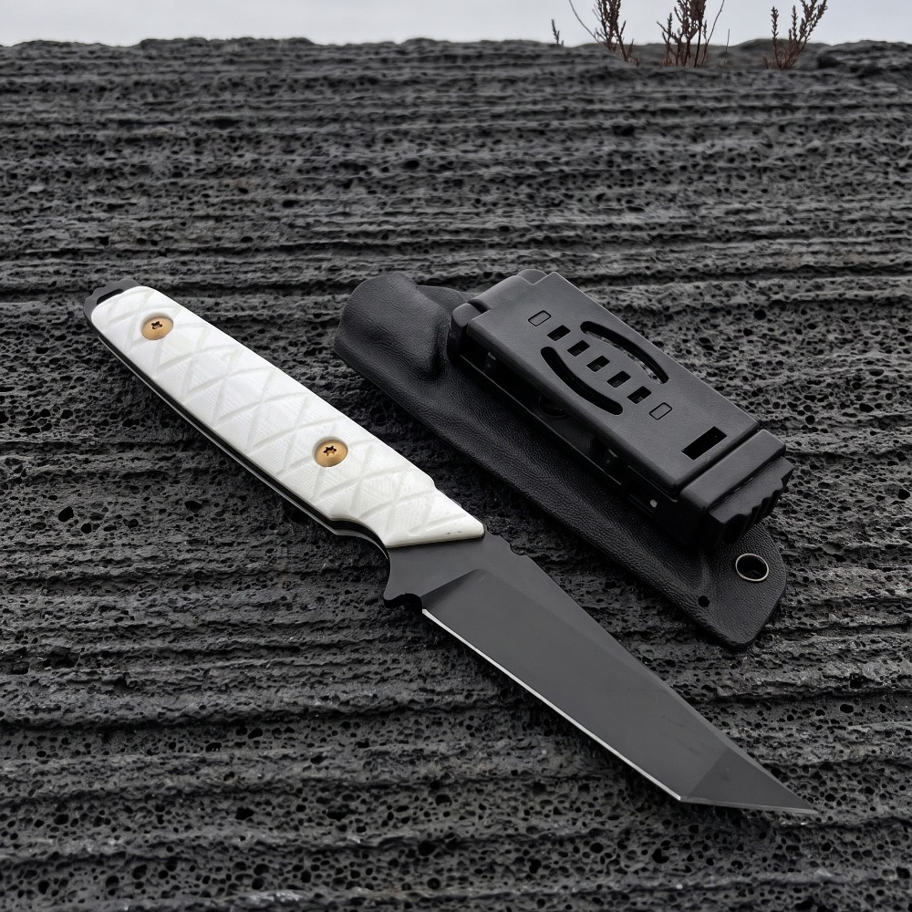 New Fixed Blade Knife White G1 - Edc Daily Carry ulasan dan harga