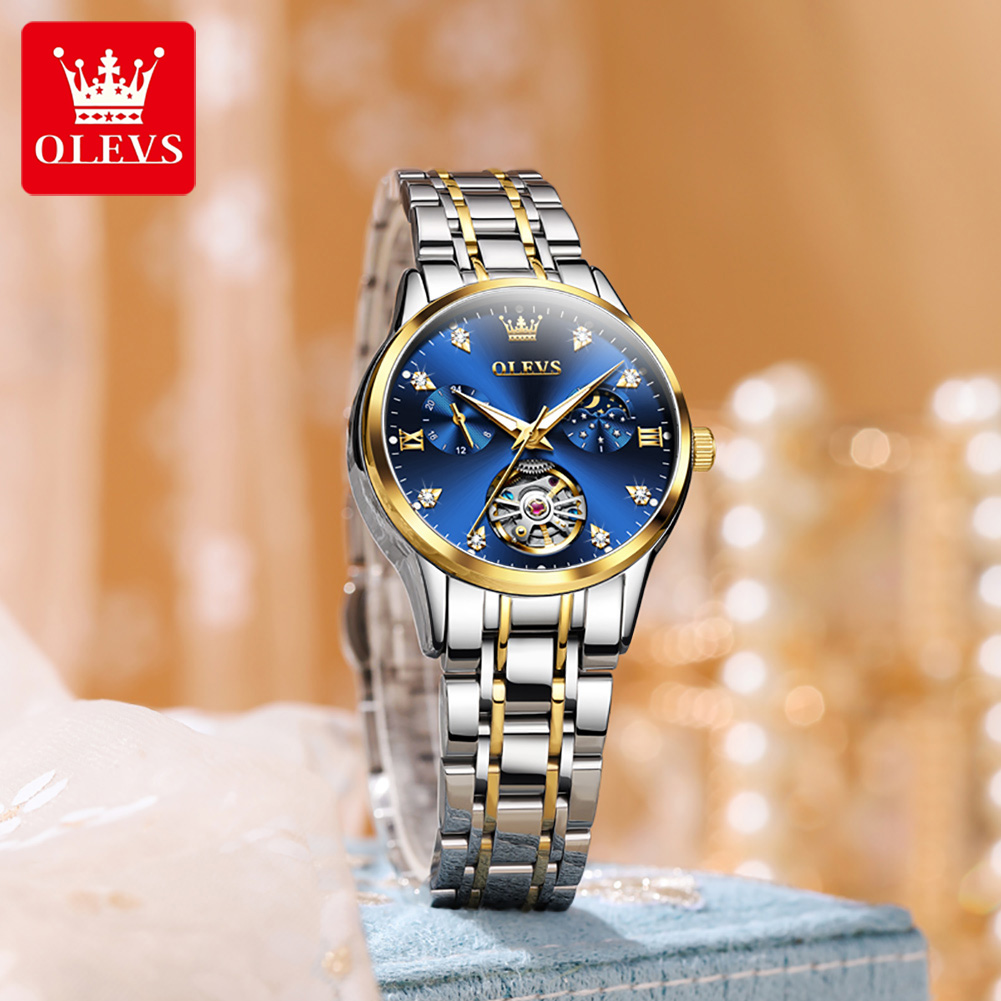 OLEVS Women's Watches Luxury T - Watch Winder Compact ulasan dan harga