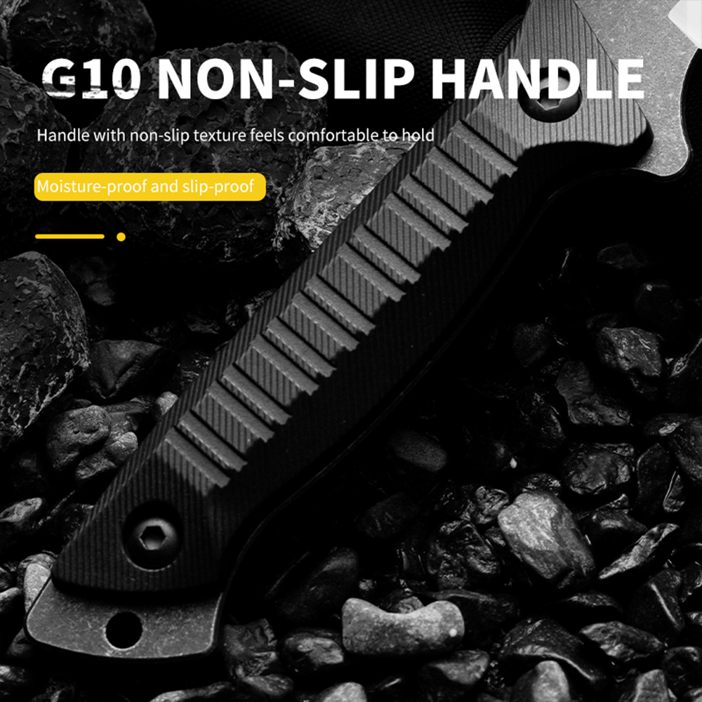 HUANGFU High hardness 7CR13MOV - Edc Concealed Carry Knife ulasan dan harga