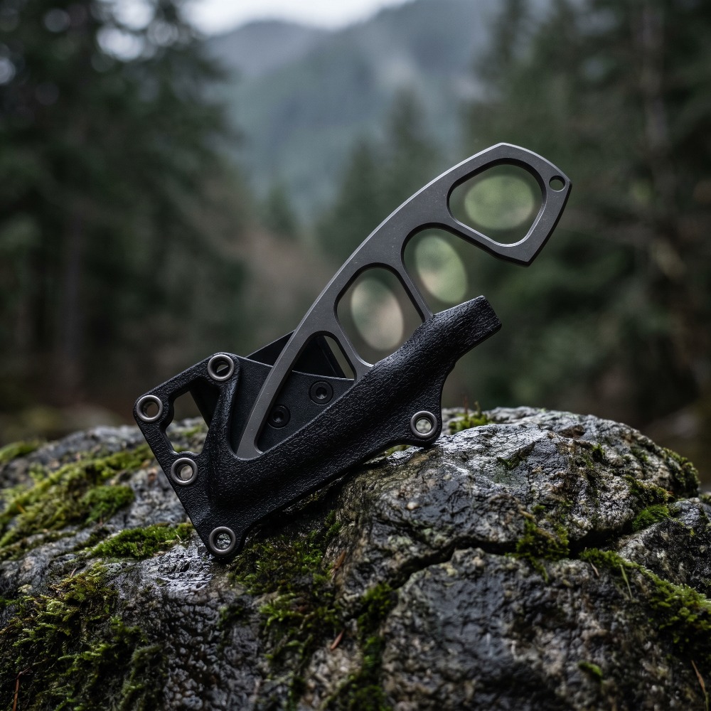 EDC Portable Fixed Blade Knife - Edc Fixed Blade Deep Carry ulasan dan harga