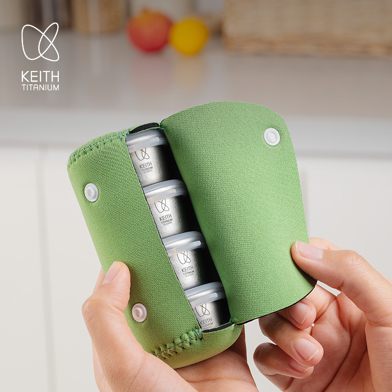 KEITH 4Pcs Mini Pure Titanium  - Appendix Carry Edc ulasan dan harga