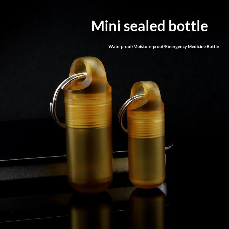Small PEI Pill Bottle Multifun - Edc Daily Carry ulasan dan harga