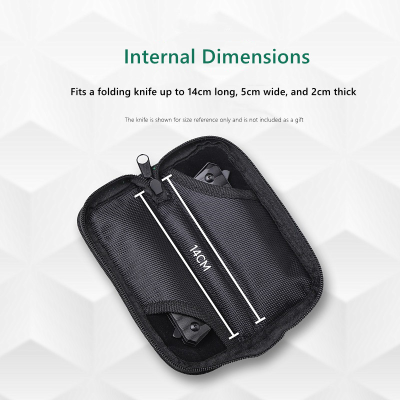 EDC Knife Pouch, Nylon Folding - Appendix Carry Edc ulasan dan harga