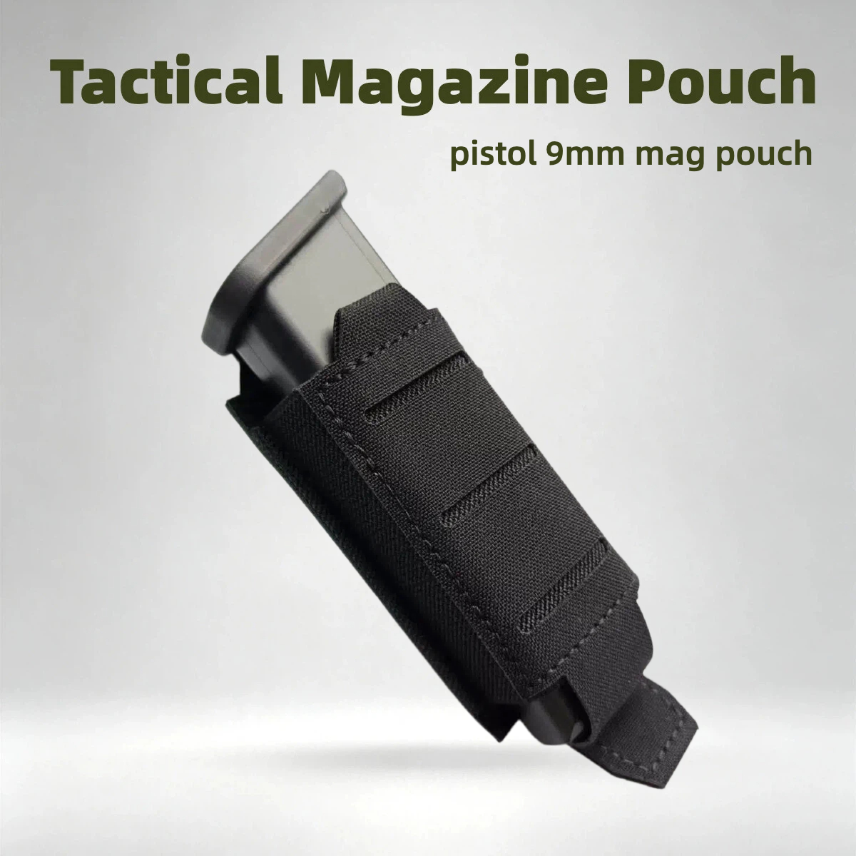 Laser Cut Single 9mm Mag Pouch - Edc Able Carry ulasan dan harga