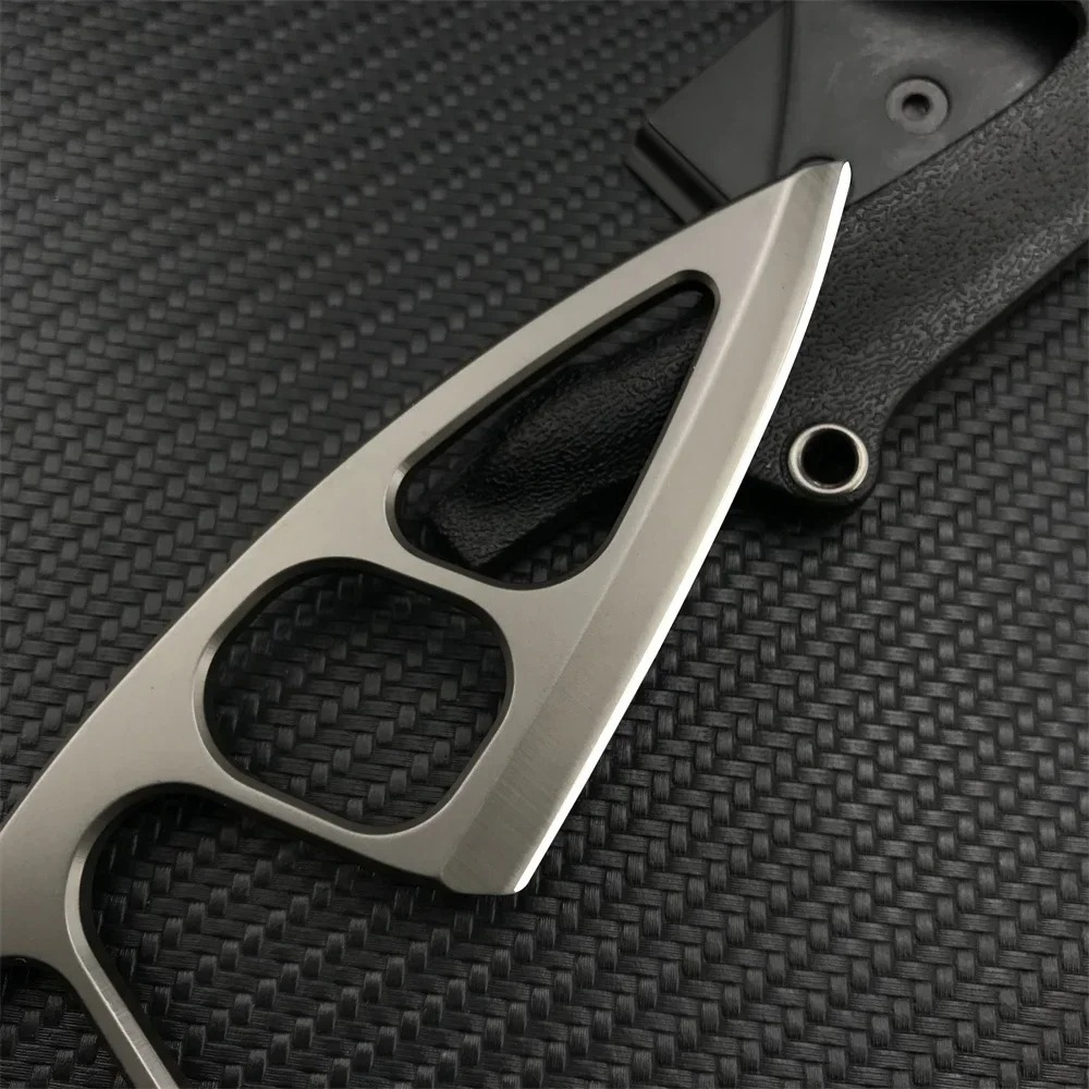 High Hardness Neck Knife 440C  - Edc Fixed Blade Deep Carry ulasan dan harga
