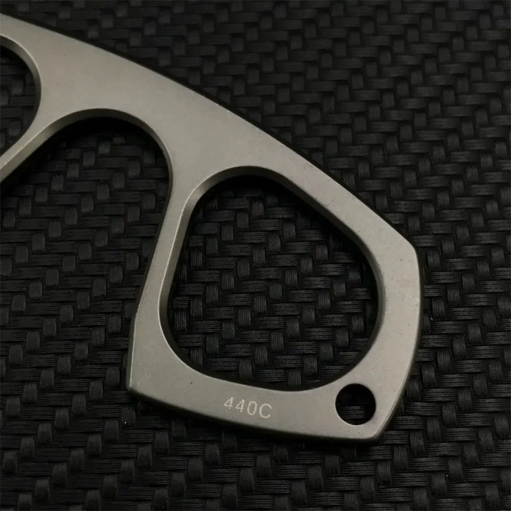 High Hardness Neck Knife 440C  - Edc Fixed Blade Deep Carry ulasan dan harga