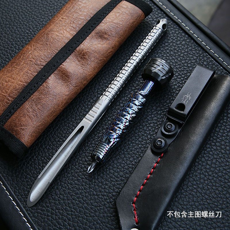 197mm Large Straw TC4 Titanium - Titanium Pry Bar ulasan dan harga