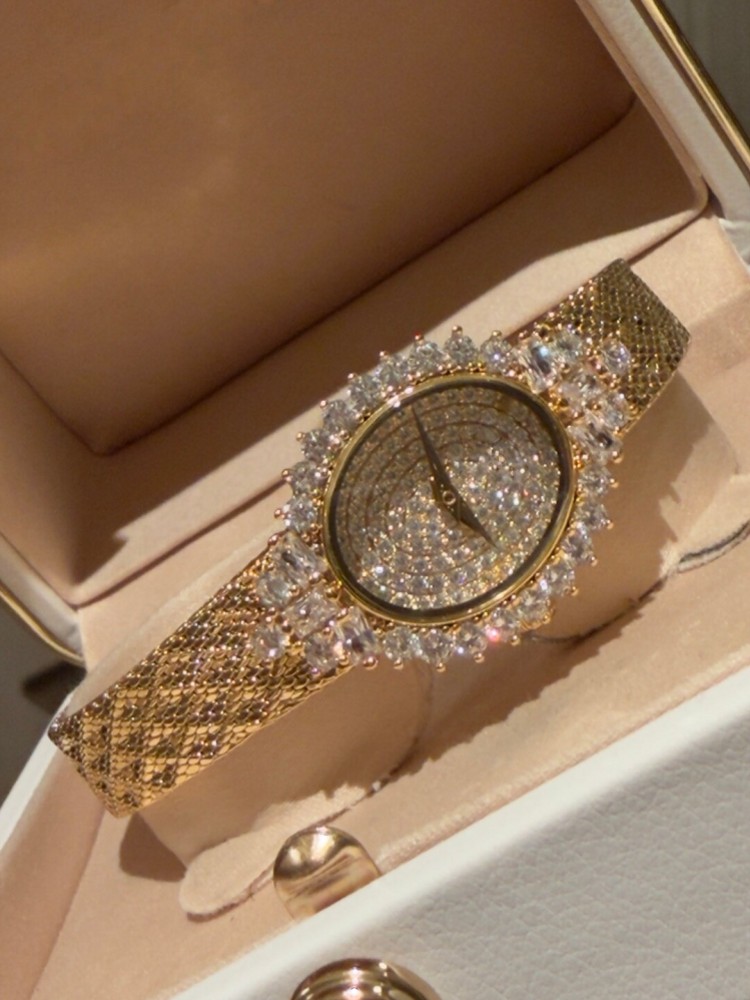 Vintage Ladies Oval Shape Quar - Watch Winder Compact ulasan dan harga