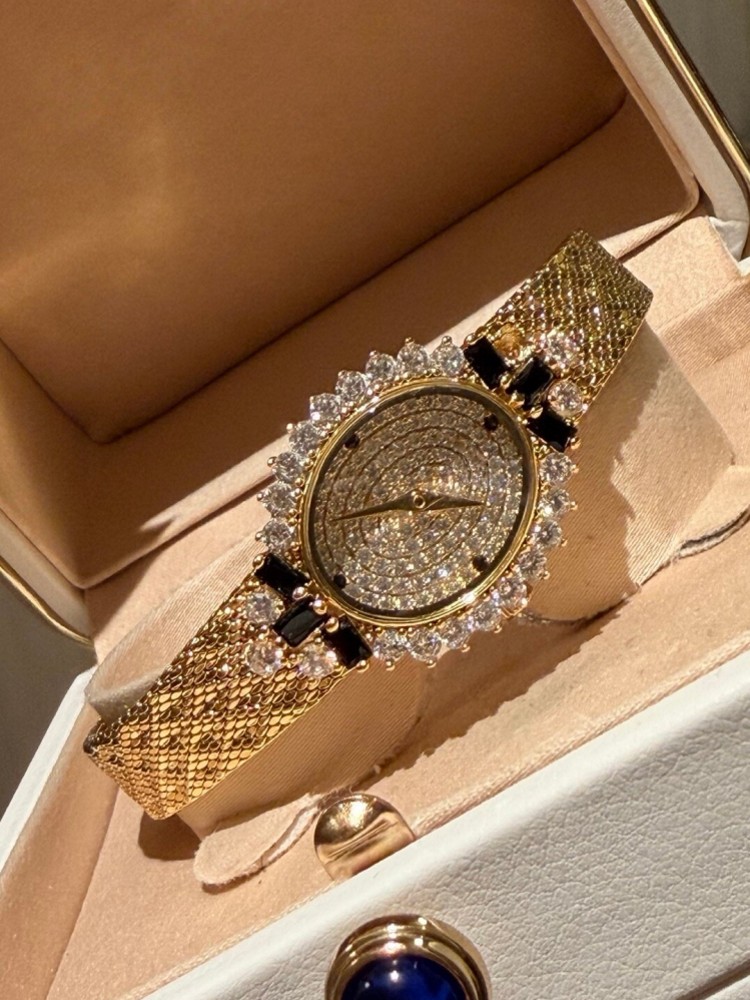 Vintage Ladies Oval Shape Quar - Watch Winder Compact ulasan dan harga