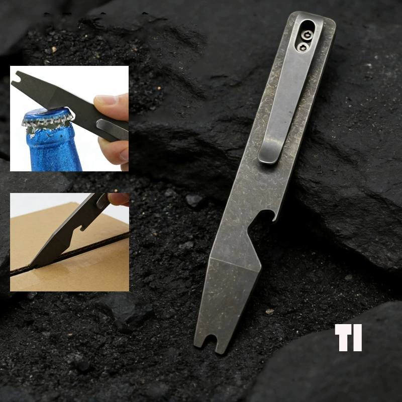 10.5CM TC4 Titanium Alloy Pry  - Titanium Pry Bar ulasan dan harga