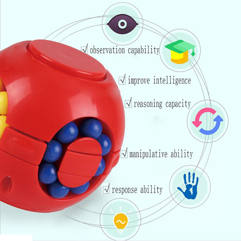 Magic Bean Puzzle Cube Spinner - Fidget Spinner Bearing ulasan dan harga