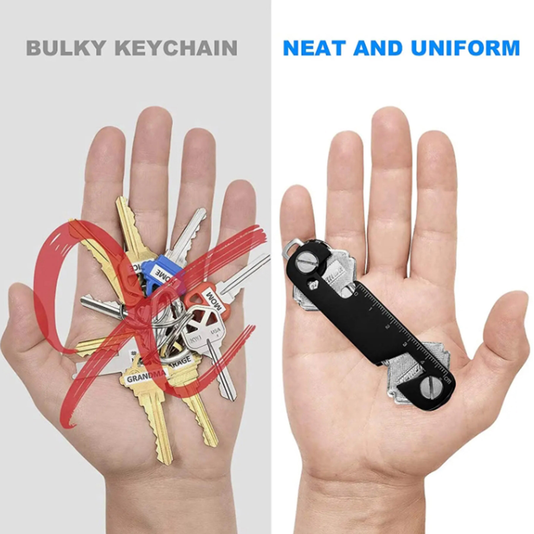 Ey Holder for Keychain - Compa - Edc Concealed Carry ulasan dan harga